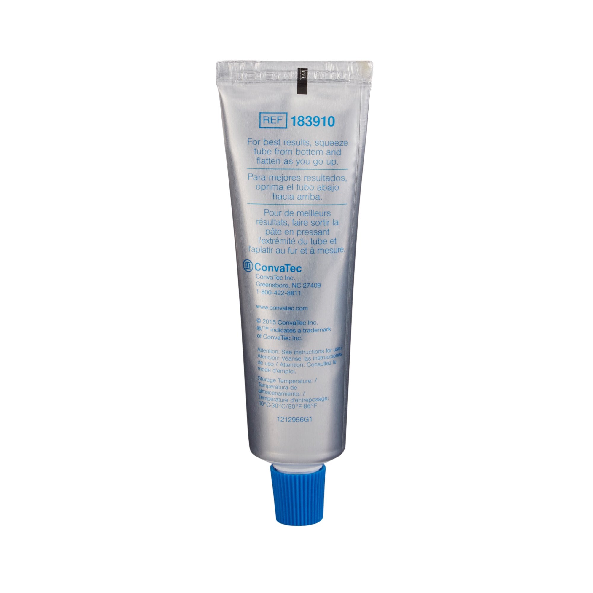 Ostomy Barrier Paste Stomahesive 2 oz. Tube, Pectin-Based, Protective Skin Barrier