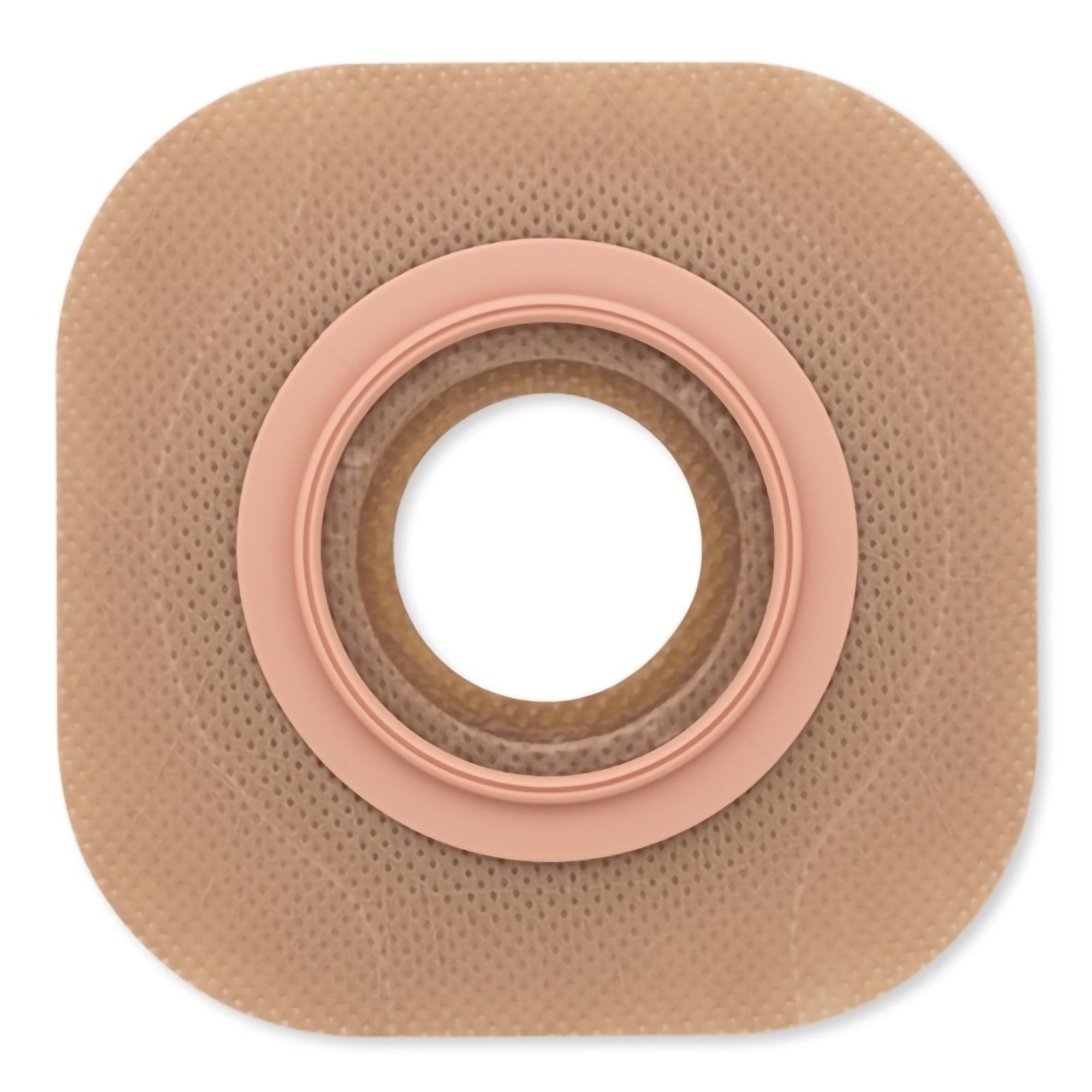 Ostomy Barrier New Image Flextend Precut, Extended Wear Adhesive Tape 57 mm Flange Red Code System 1-3/4 Inch Opening