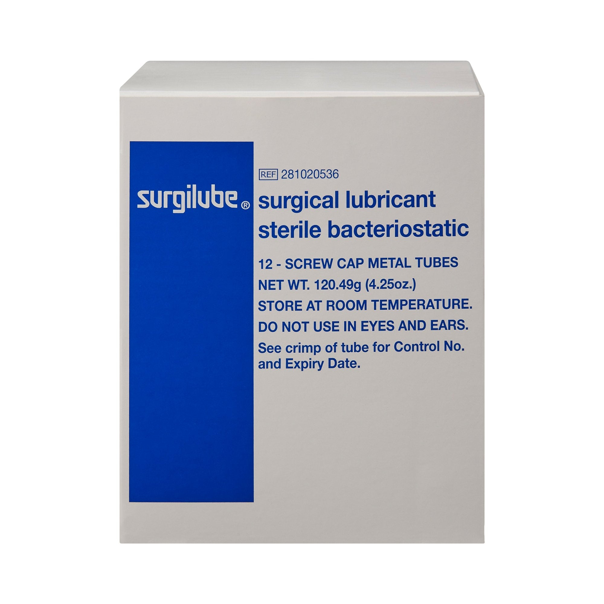 Lubricating Jelly - Carbomer free Surgilube 4.25 oz. Tube Sterile