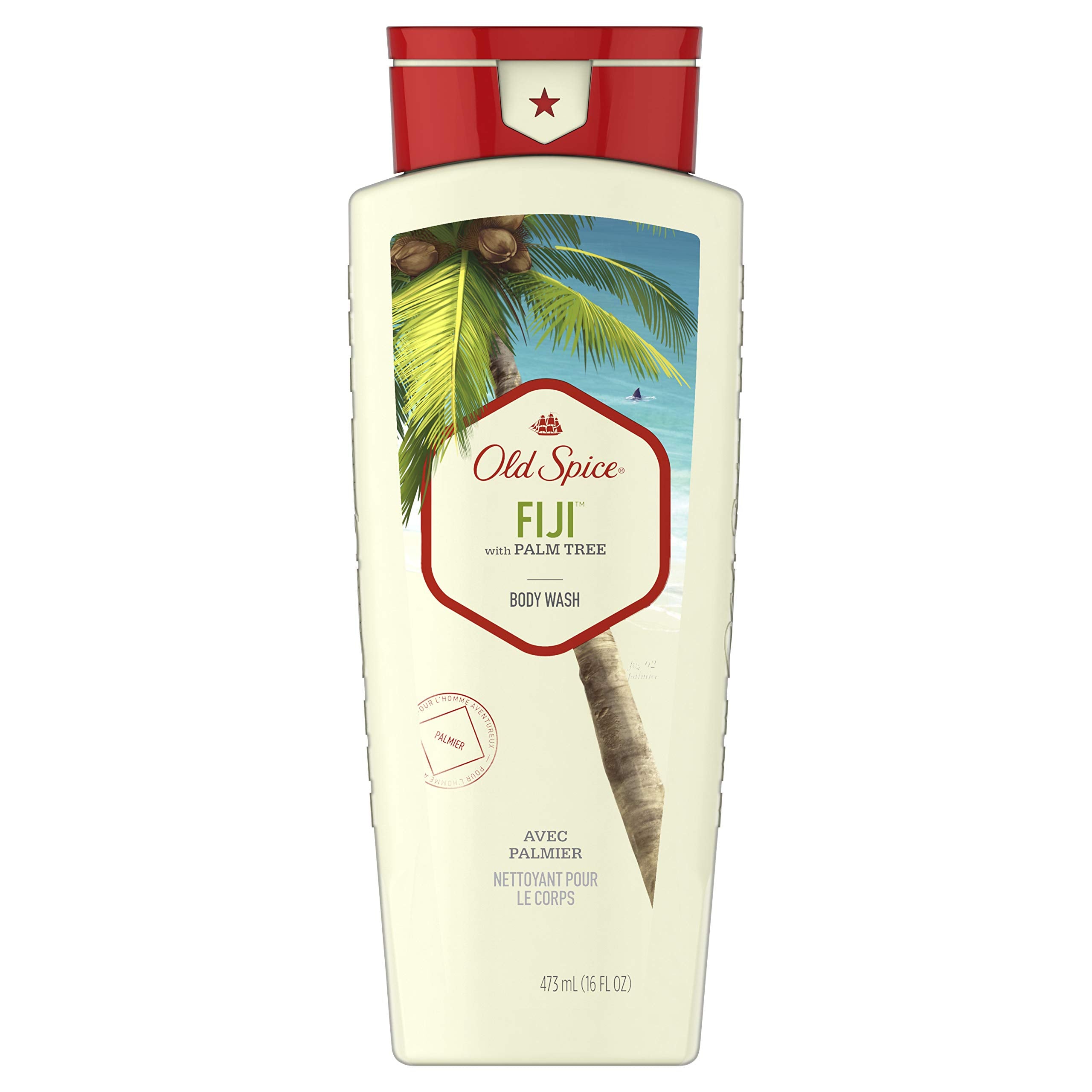 Old Spice Fiji, 16 oz, Pack of 3