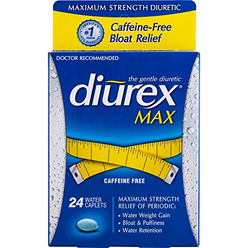 diurex Max Water Pills, 24 Count (Pack of 2)