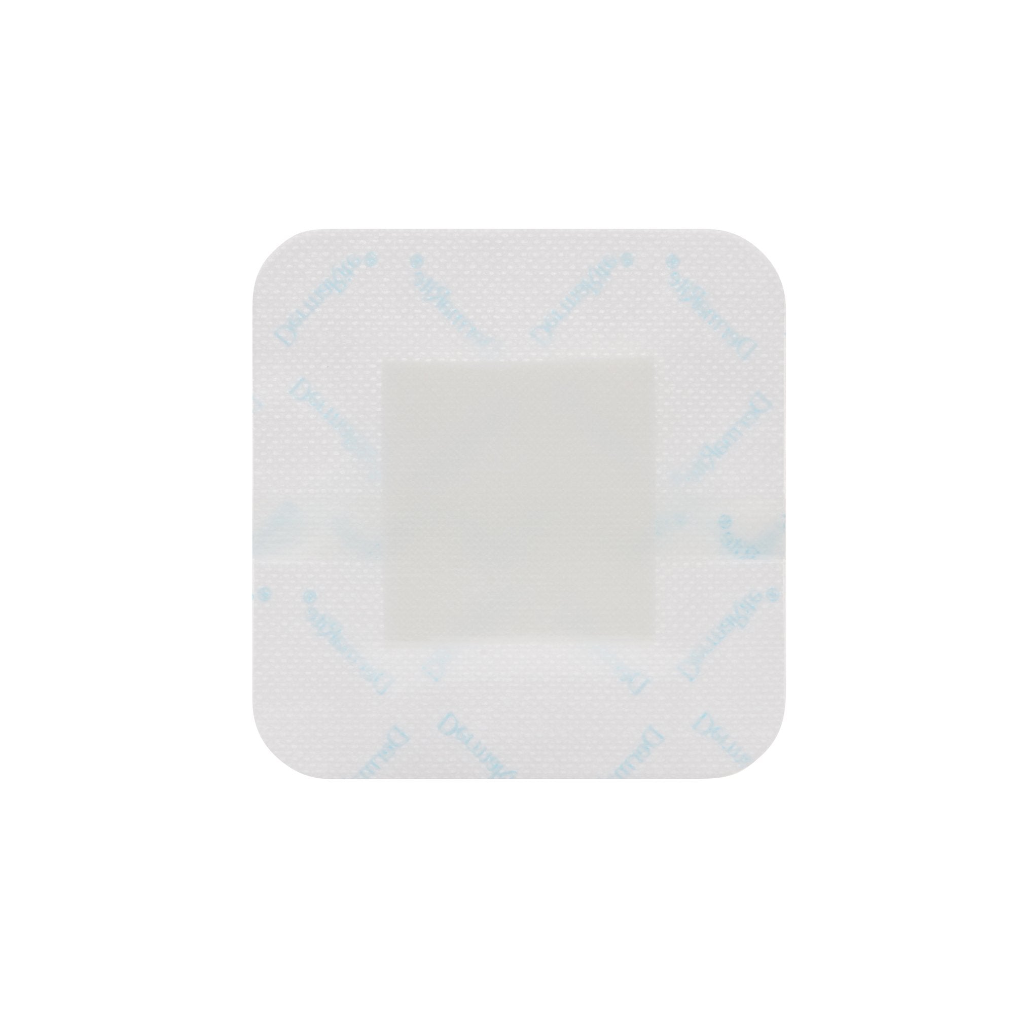 Foam Dressing BorderedFoam 4 X 4 Inch With Border Waterproof Backing Adhesive Square Sterile