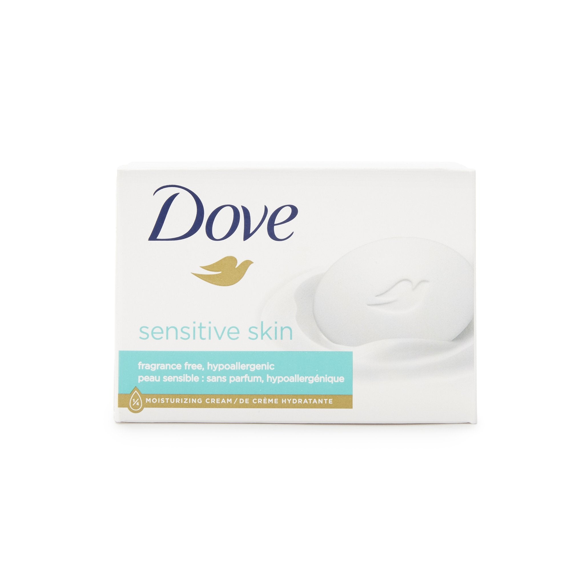 Soap Dove Sensitive Skin Bar 4.5 oz. Individually Wrapped Unscented