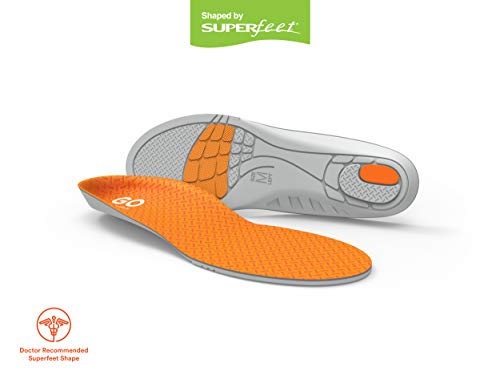 Superfeet Work Insole Orange SM (US Men's 5.58, Women's 6.59) Medium