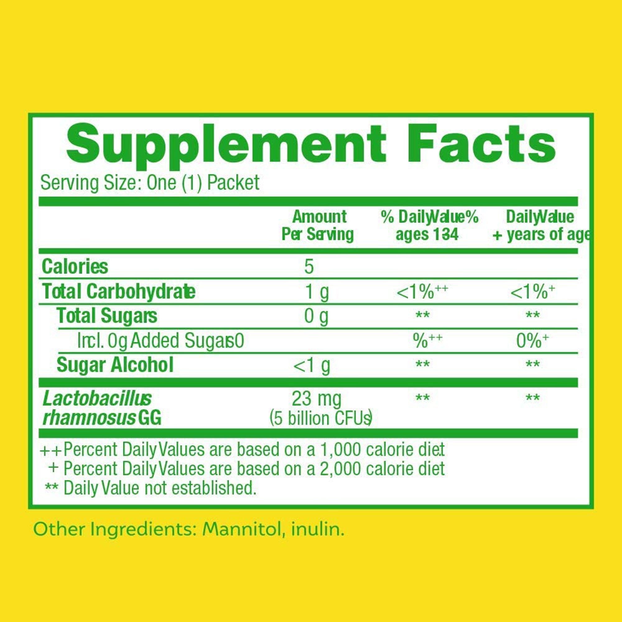 Pediatric Probiotic Dietary Supplement Culturelle 30 per Box Powder