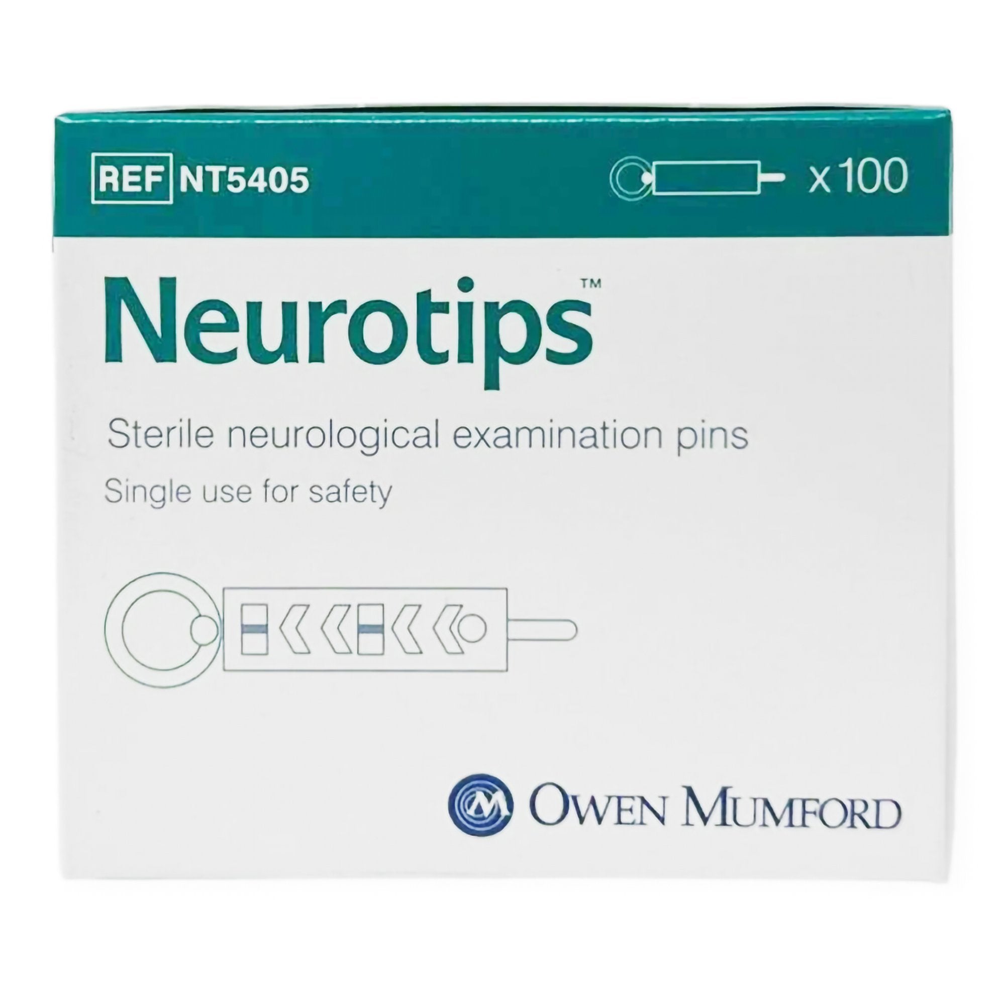 Neurological Examination Pins Neurotips Sterile, Disposable