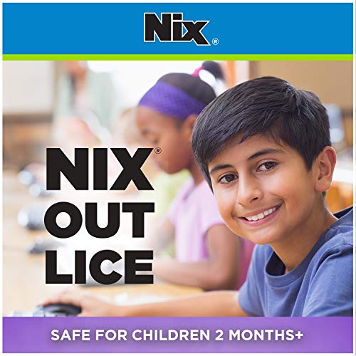 Nix Lice Killing Creme Rinse, 2 oz and Nit Comb to Remove Lice & Eggs from Hair