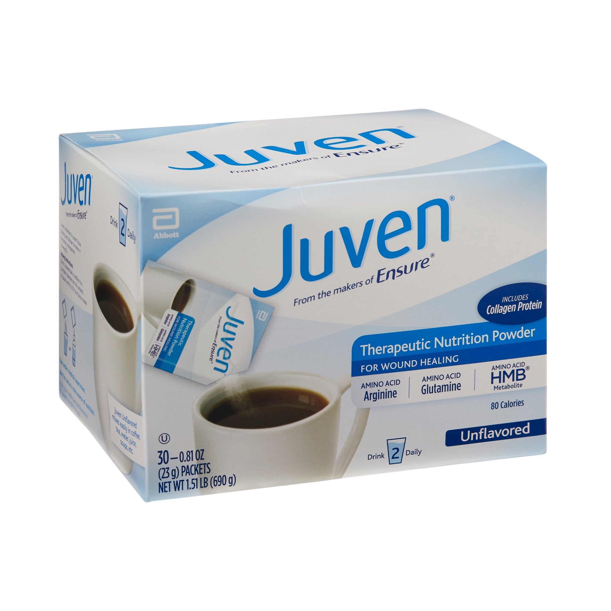 Oral Supplement Juven Unflavored Powder 0.81 oz. Individual Packet