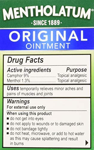 Mentholatum Ointment Jar 1 oz (Pack of 6)