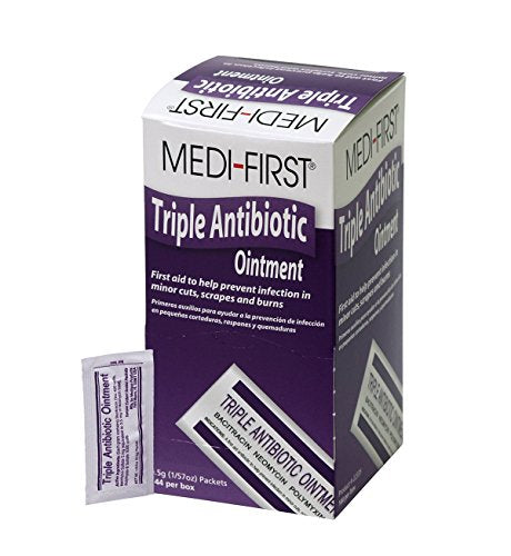 Medique Products 22335 Triple Antibiotic Ointment.5 Gram, 144 Per Box