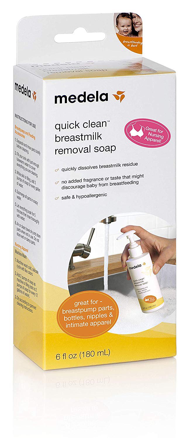 Breast Milk Removal Soap Quick Clean