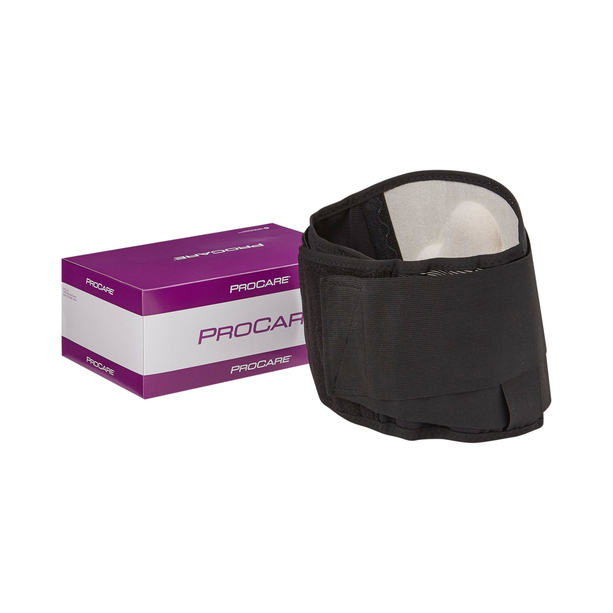 Back Support ProCare ComfortForm X-Large Hook and Loop Closure 38 to 42 Inch Waist Circumference Adult