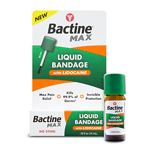 Bactine MAX Liquid Bandage with Lidocaine.30 fl. Ounce