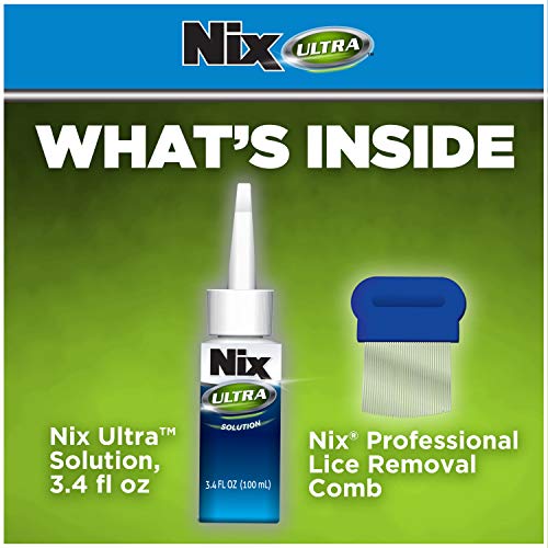 Nix Ultra Lice & Nits Treatment, Kills Super Lice & Eggs, 3.4 Fl Oz (Pack of 1), 1 Count