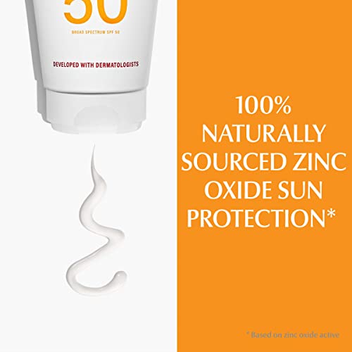 Eucerin Sun Sensitive Mineral Sunscreen Lotion SPF 50 With Zinc Oxide Protection, 4 Fl Oz Tube