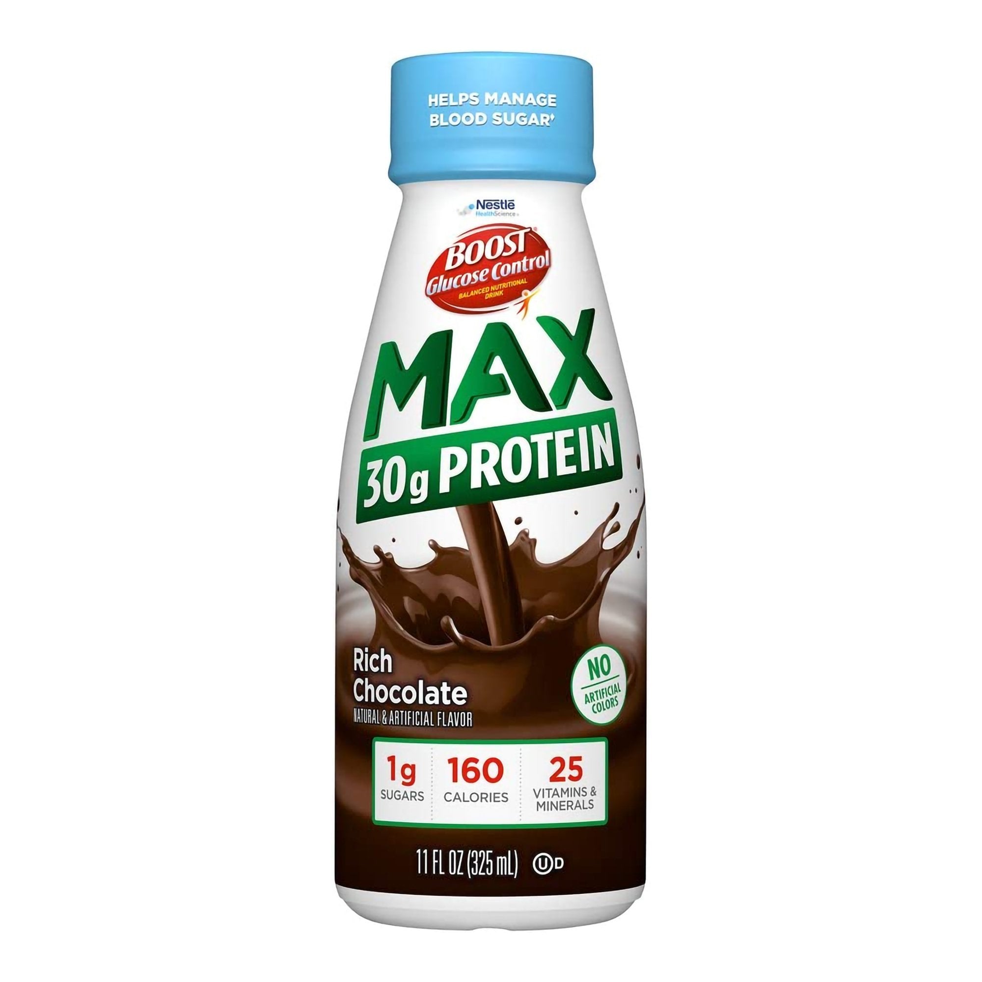 Oral Supplement Boost Glucose Control Max Rich Chocolate Flavor Liquid 11 oz. Bottle