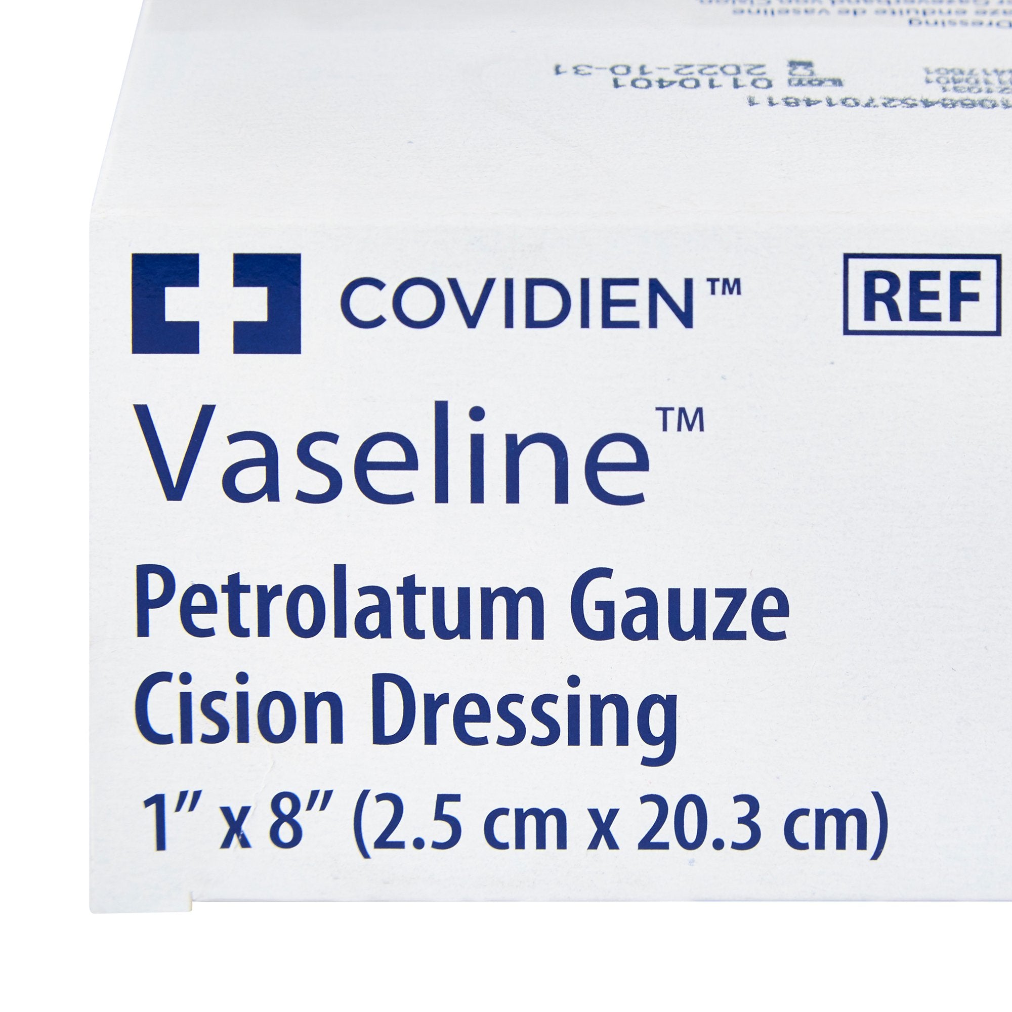 Petrolatum Impregnated Dressing Vaseline Strip 1 X 8 Inch Sterile