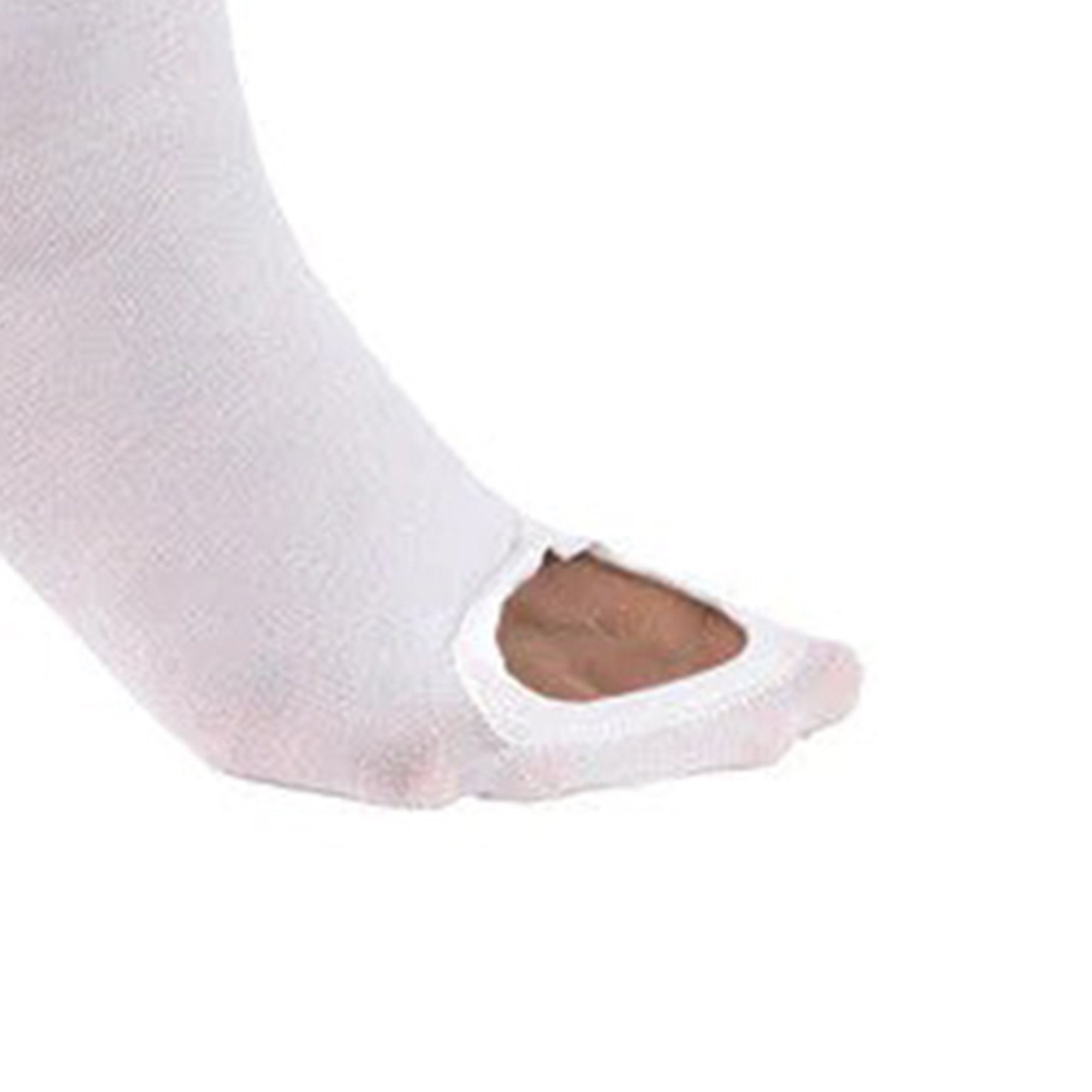 Anti-embolism Stocking JOBST Anti-Em/GPT Knee High Large / Regular White Inspection Toe