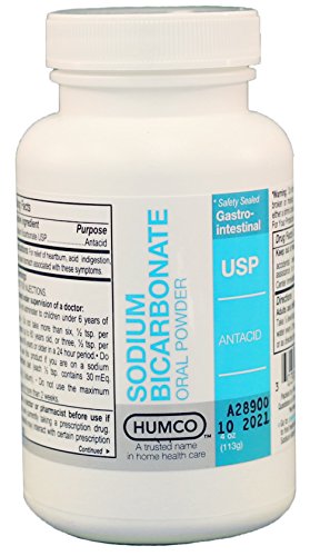 HUMCO 268594001 Sodium Bicarbonate Oral 4 oz, Shape
