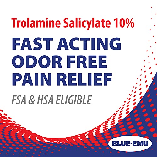 Blue-Emu Pain Relief Spray for Muscle, Joint & Bruises Fast Drying Support w/ Emu Oil, 4oz