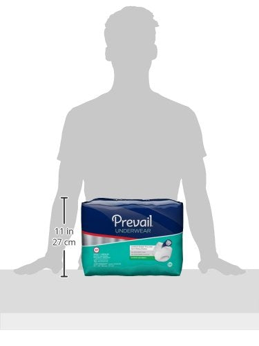 Prevail Incontinence Protective Underwear, Maximum Absorbency, Small/Medium, 72 Count