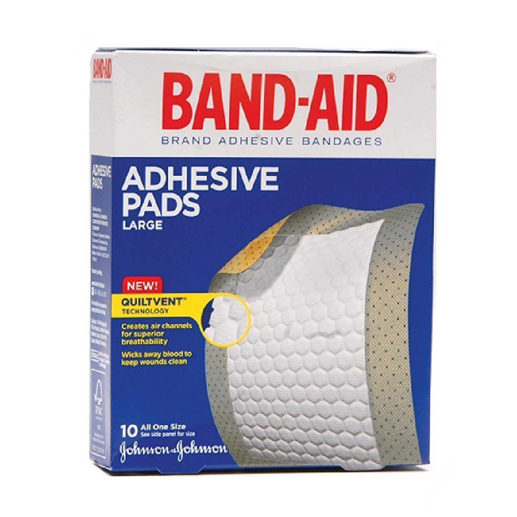 Adhesive Strip Band-Aid 2-7/8 X 4 Inch Plastic Rectangle Tan Sterile
