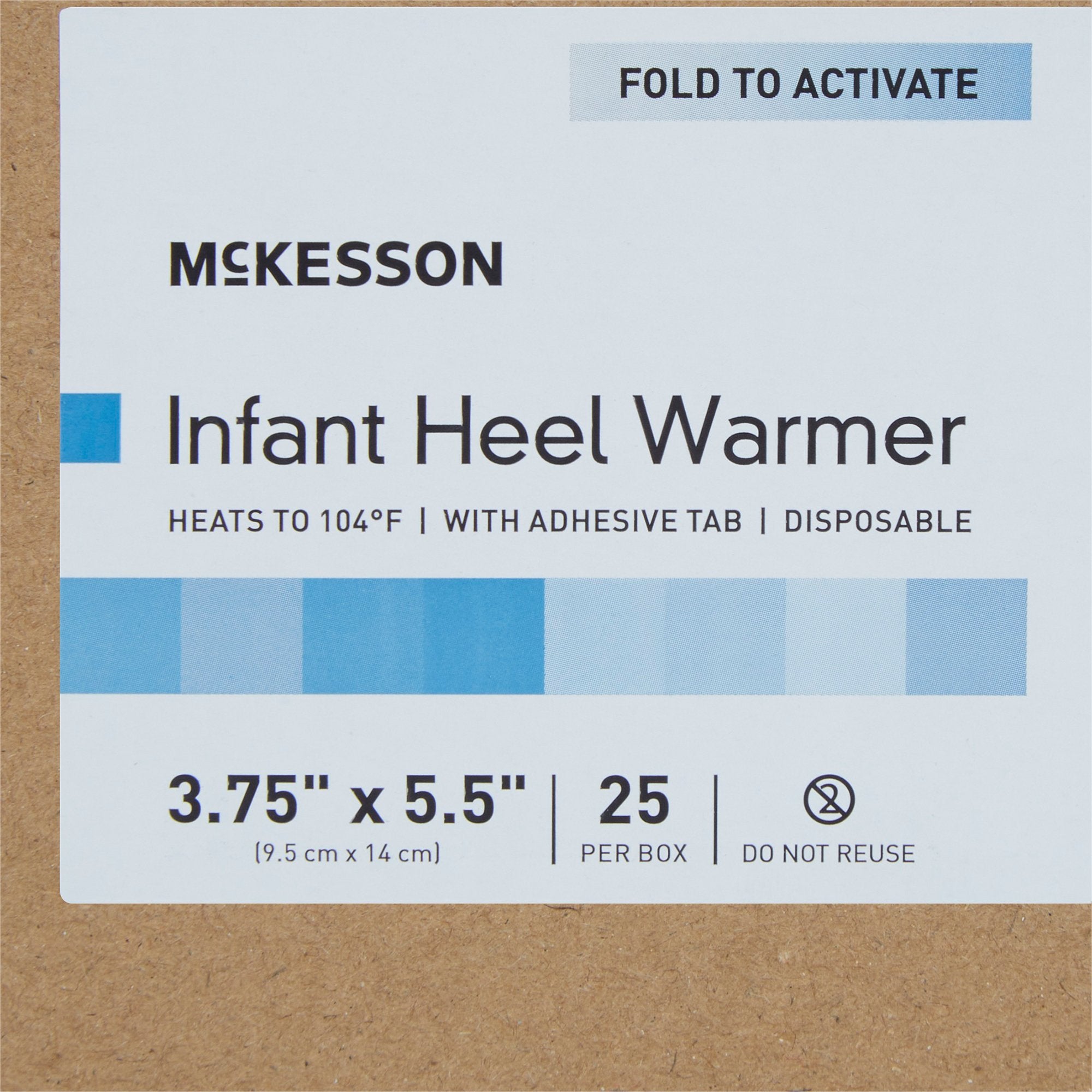 Instant Infant Heel Warmer McKesson Heel One Size Fits Most Nylon Cover / Polyethylene Disposable