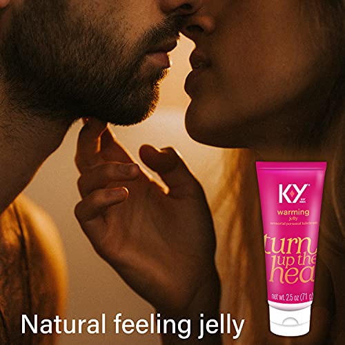 Personal Lubricant, K-Y Warming Liquid Personal Lube , 2.5 oz. (Pack of 2) Sex Lube for Women, Men & Couples. HSA Eligible