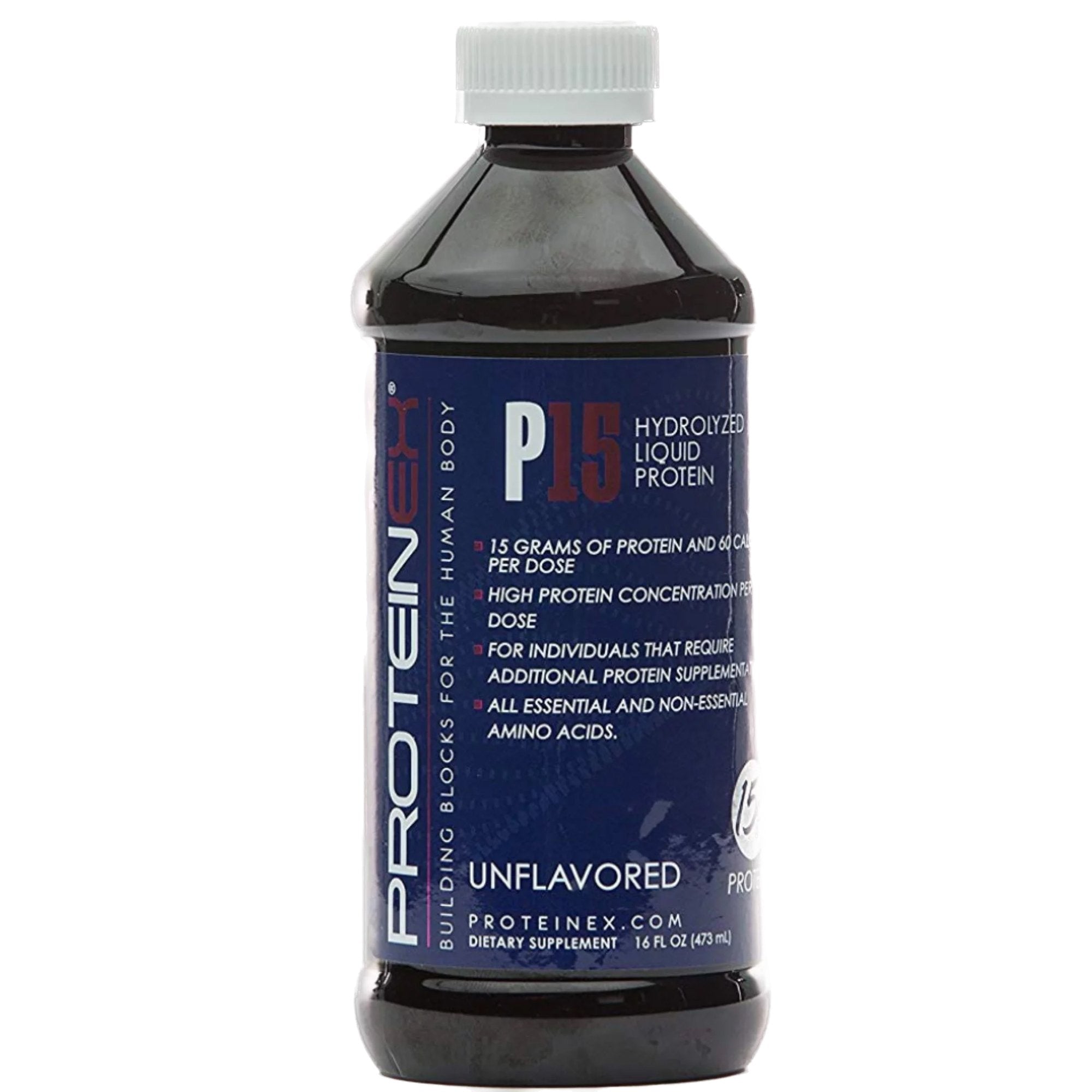 Oral Supplement Proteinex Unflavored Liquid 16 oz. Bottle