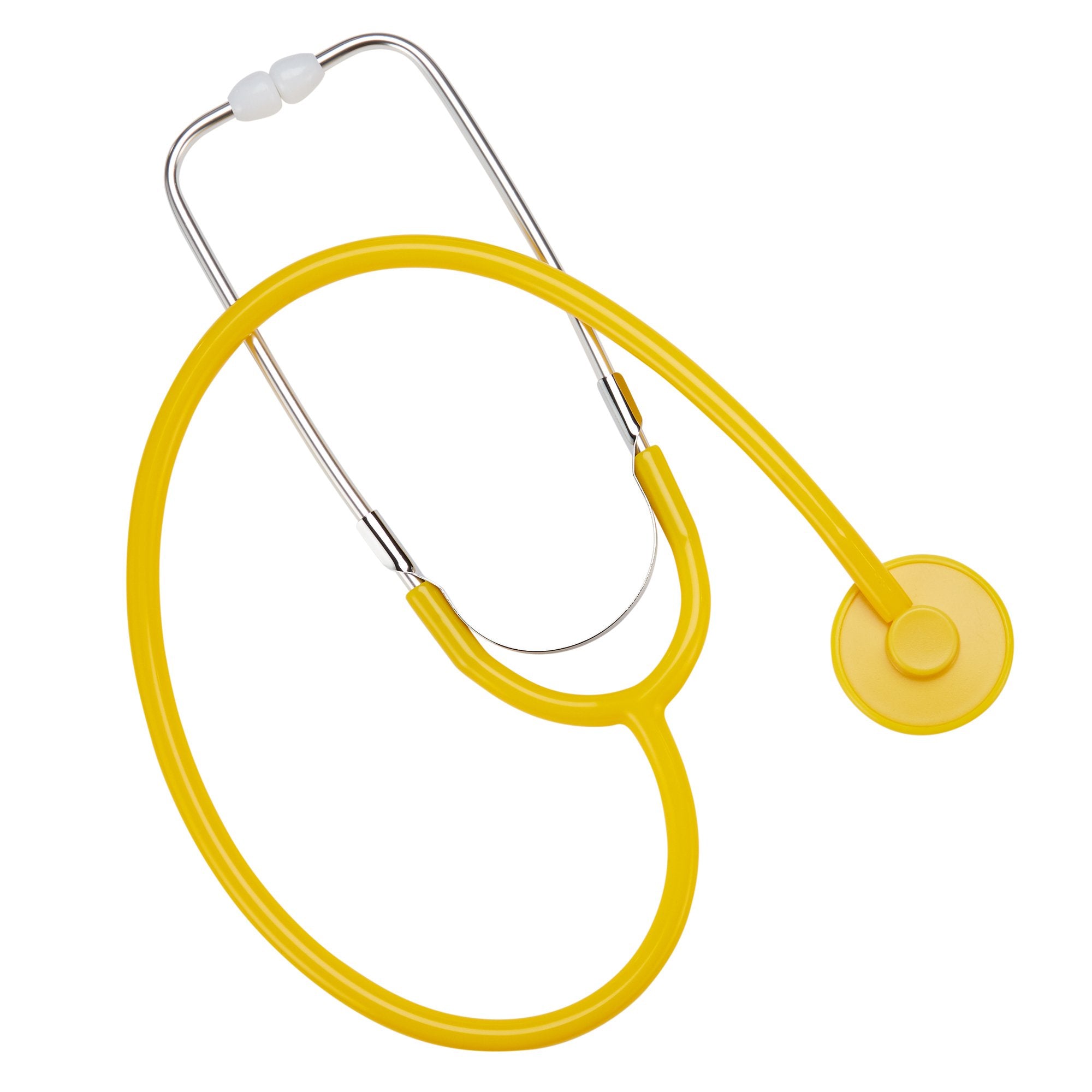 Disposable Stethoscope Proscope664 Yellow 1-Tube 22 Inch Tube Single Head Chestpiece
