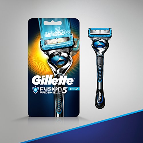 Gillette Fusion5 ProShield Chill Men's Razor, Handle & 1 Blade Refill (Packaging May Vary)