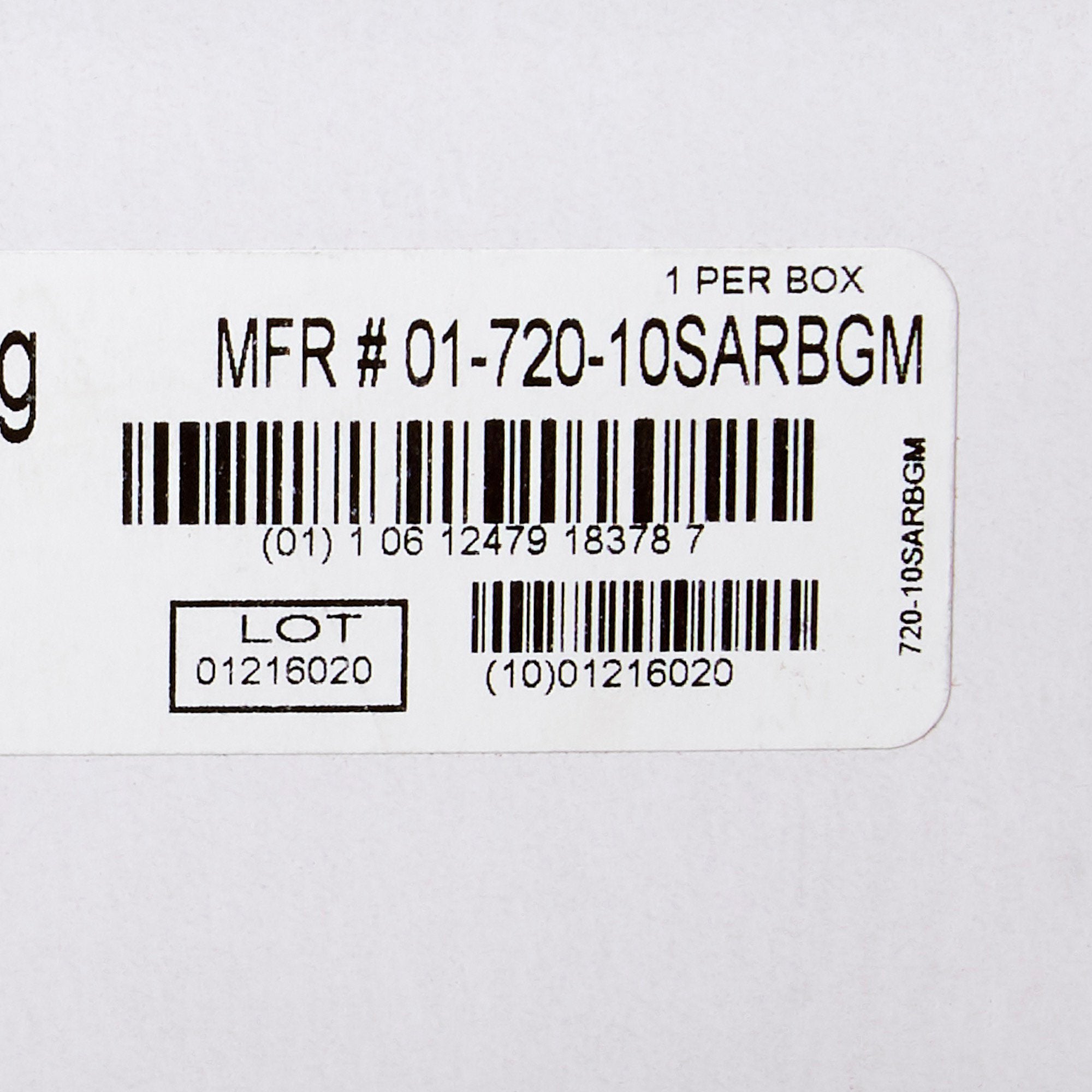 Aneroid Sphygmomanometer Unit McKesson LUMEON Small Adult Cuff Nylon Cuff 19 - 27 cm Palm Aneroid