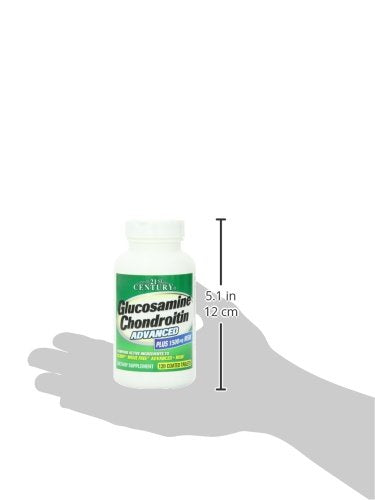 21st Century Healthcare Glucosamine Chondroitin Advanced 120 Tabs (27291)