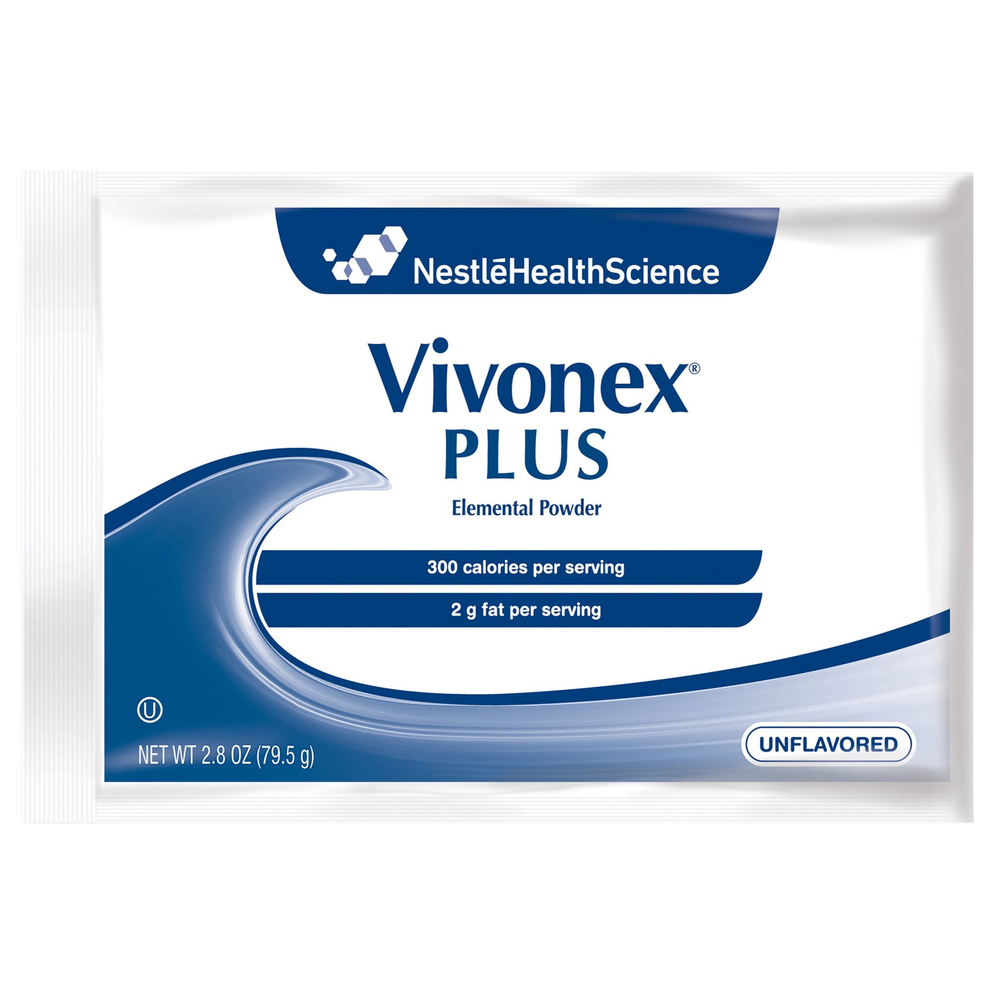 Oral Supplement Vivonex Plus Unflavored Powder 2.8 oz. Individual Packet