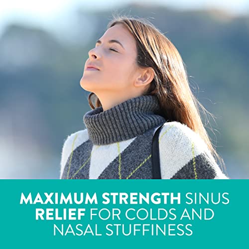 Vicks Sinex SEVERE LiquiCaps, All-In-One Sinus Relief, Non-Drowsy, Nasal Decongestant, Maximum Strength Relief of Sinus Headache, Pain, Pressure, & Congestion, 24 LiquiCaps