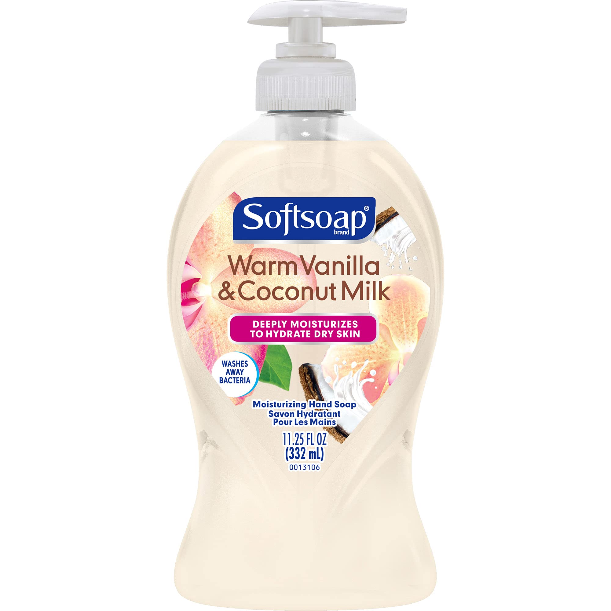 Softsoap Hydrating Liquid Hand Soap Coconut Hibiscus, Aloe Vera, 11.25 Fl Oz(pack of 1