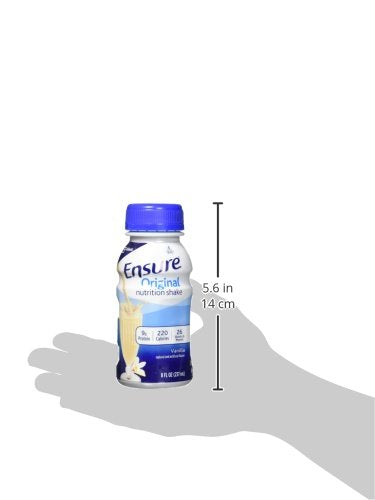 Ensure Regular Vanilla Liquid, 8 Ounce Bottle, 6 Count