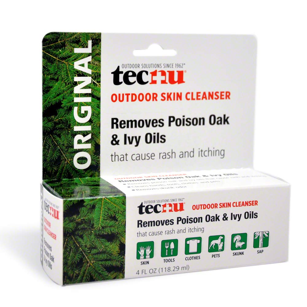 Tec Labs Tecnu Original Poison Oak & Ivy Outdoor Skin Cleanser - First Step in Poison Ivy Treatment - 4 Ounce