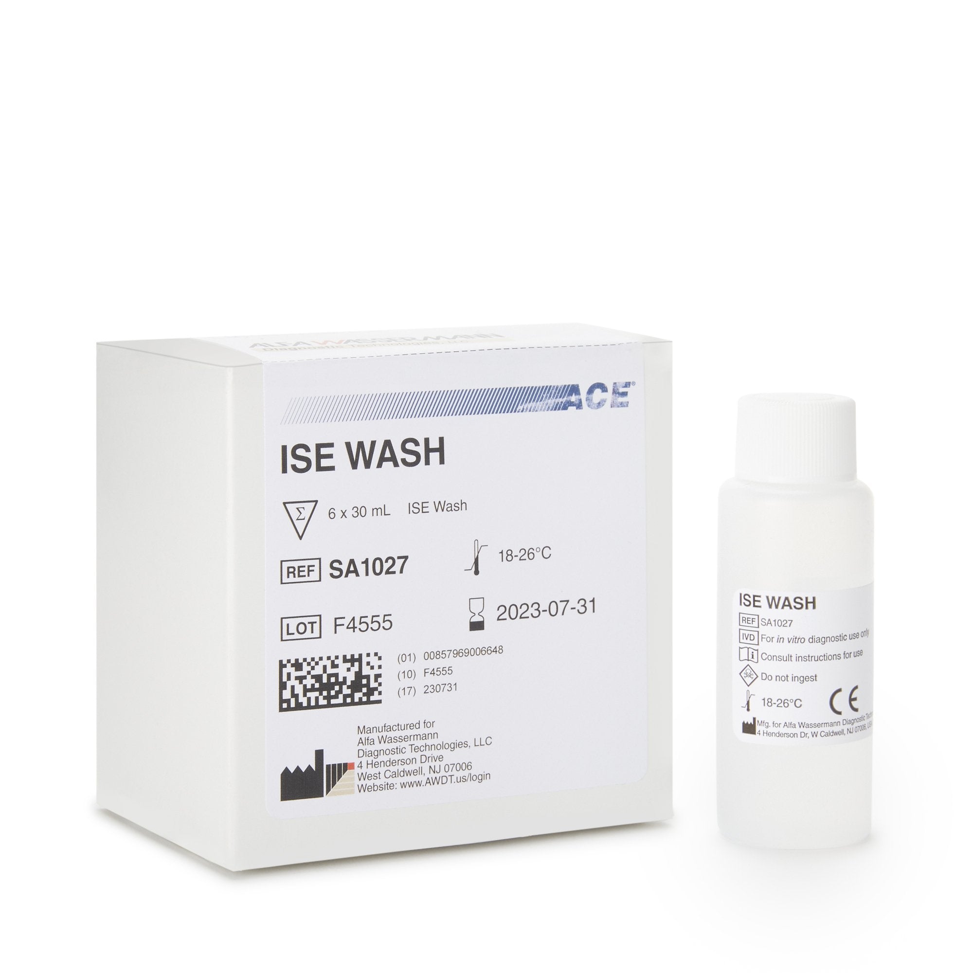 ISE Wash Solution ACE ISE CAL A 30 mL