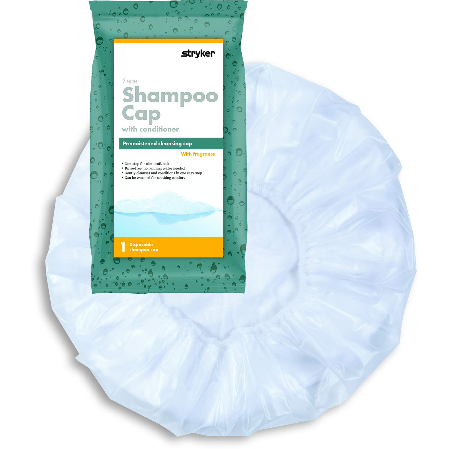 Comfort Bath Rinse-Free Shampoo Cap