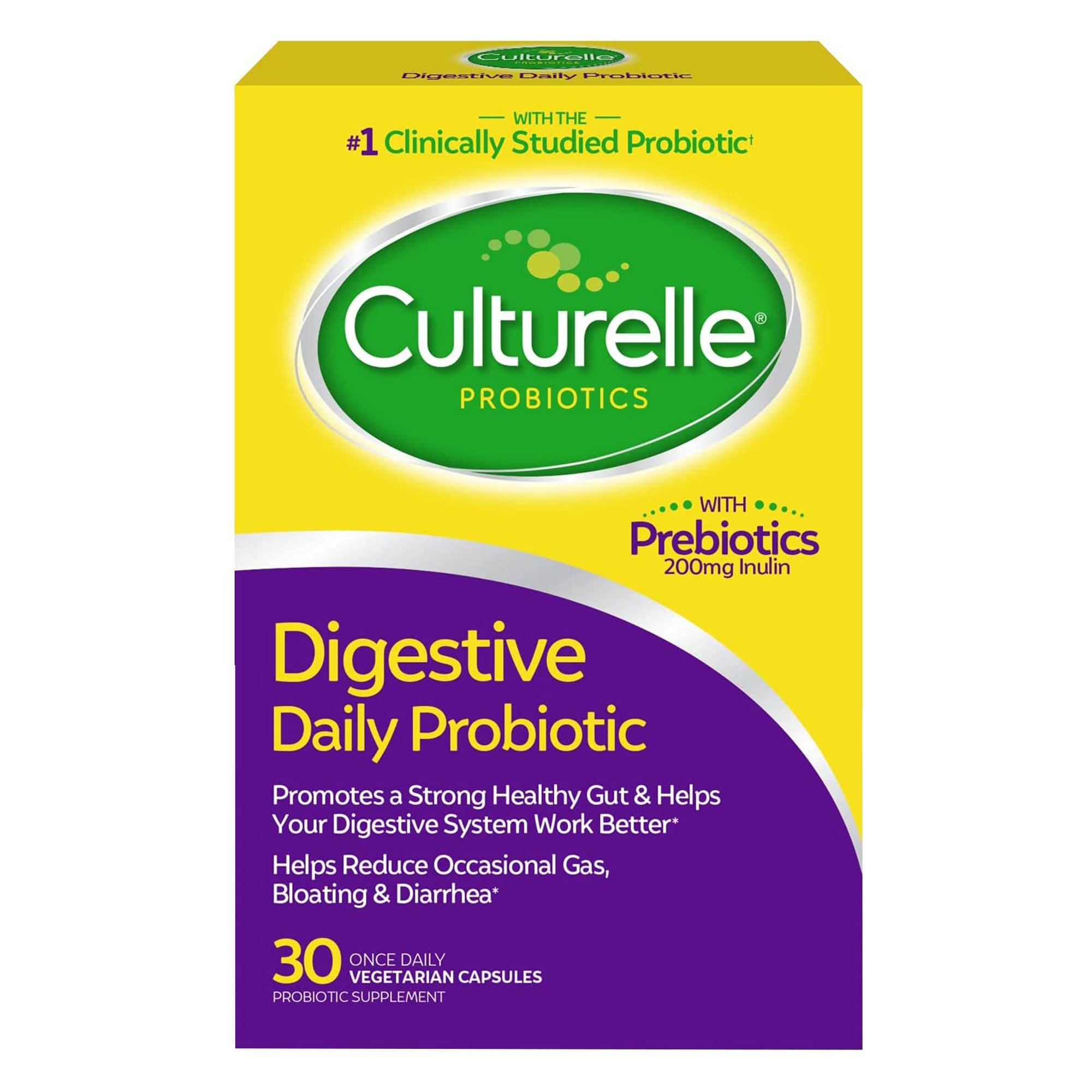 Probiotic Dietary Supplement Culturelle 30 per Box Capsule