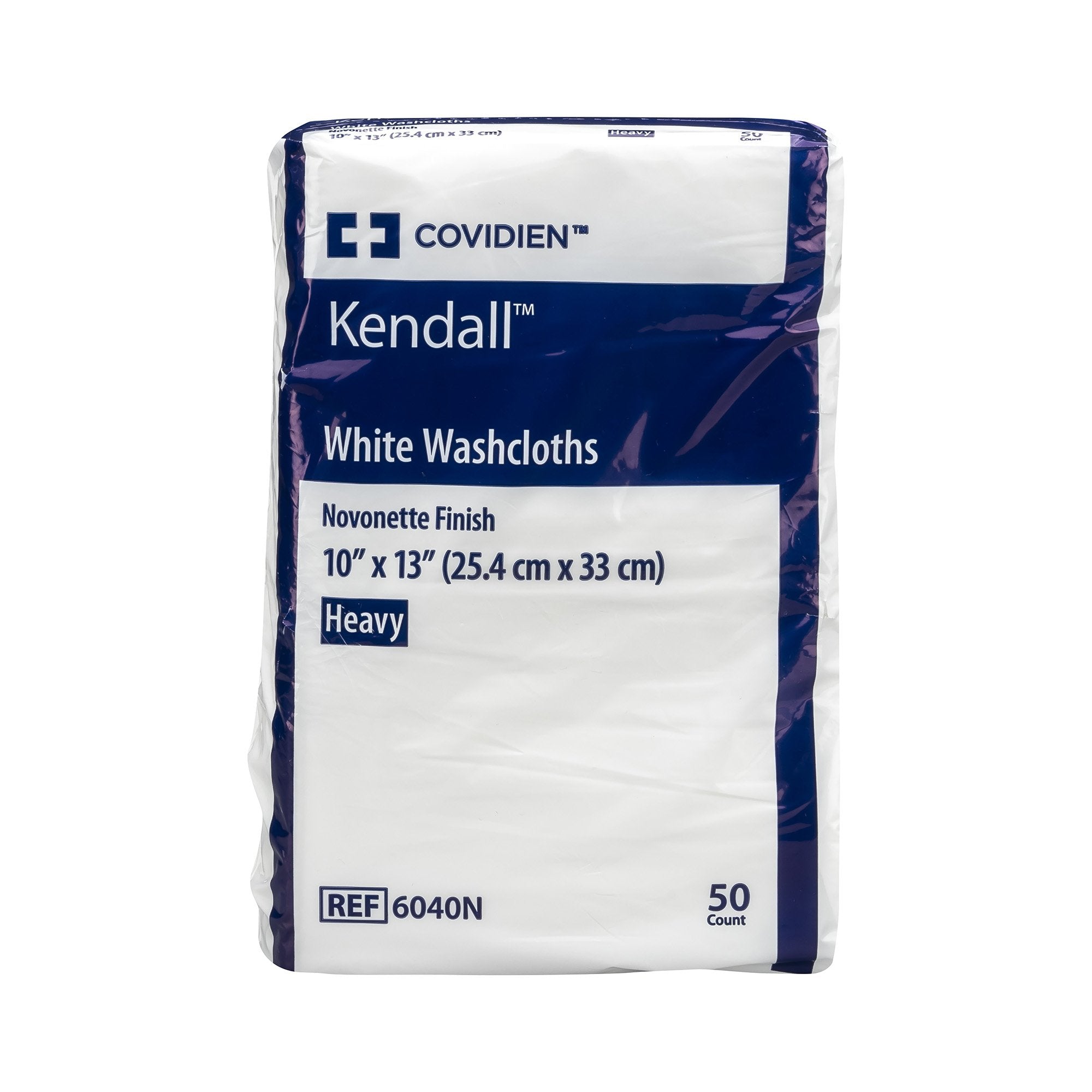 Washcloth Excilon 10 X 13 Inch White Disposable