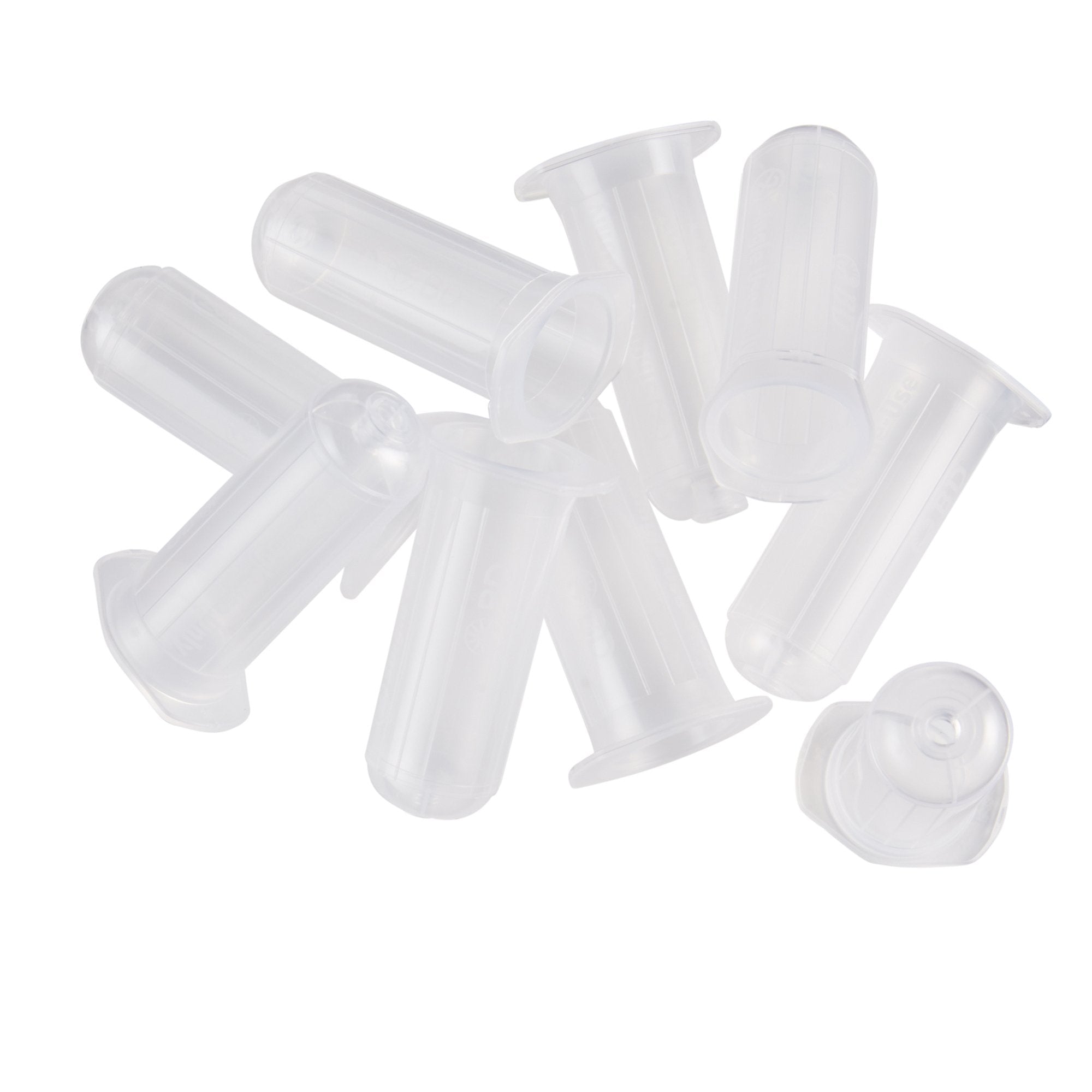 Tube Holder BD Vacutainer Standard Size, Clear, Non-Stackable, Single Use, 250 / Shelf Pack For 13 mm and 16 Diameter Tubes