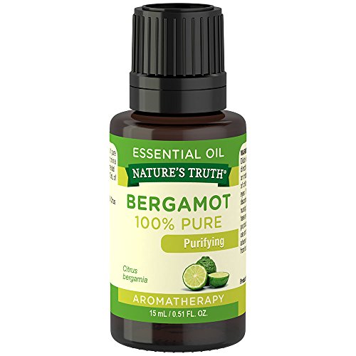 Nature's Truth Vitamins Bergamot Essential Oil, Bergamot, 0.51 Fluid Ounce
