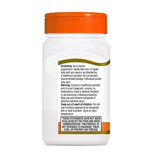 21st Century C 500 Mg Tablets, 110 Count
