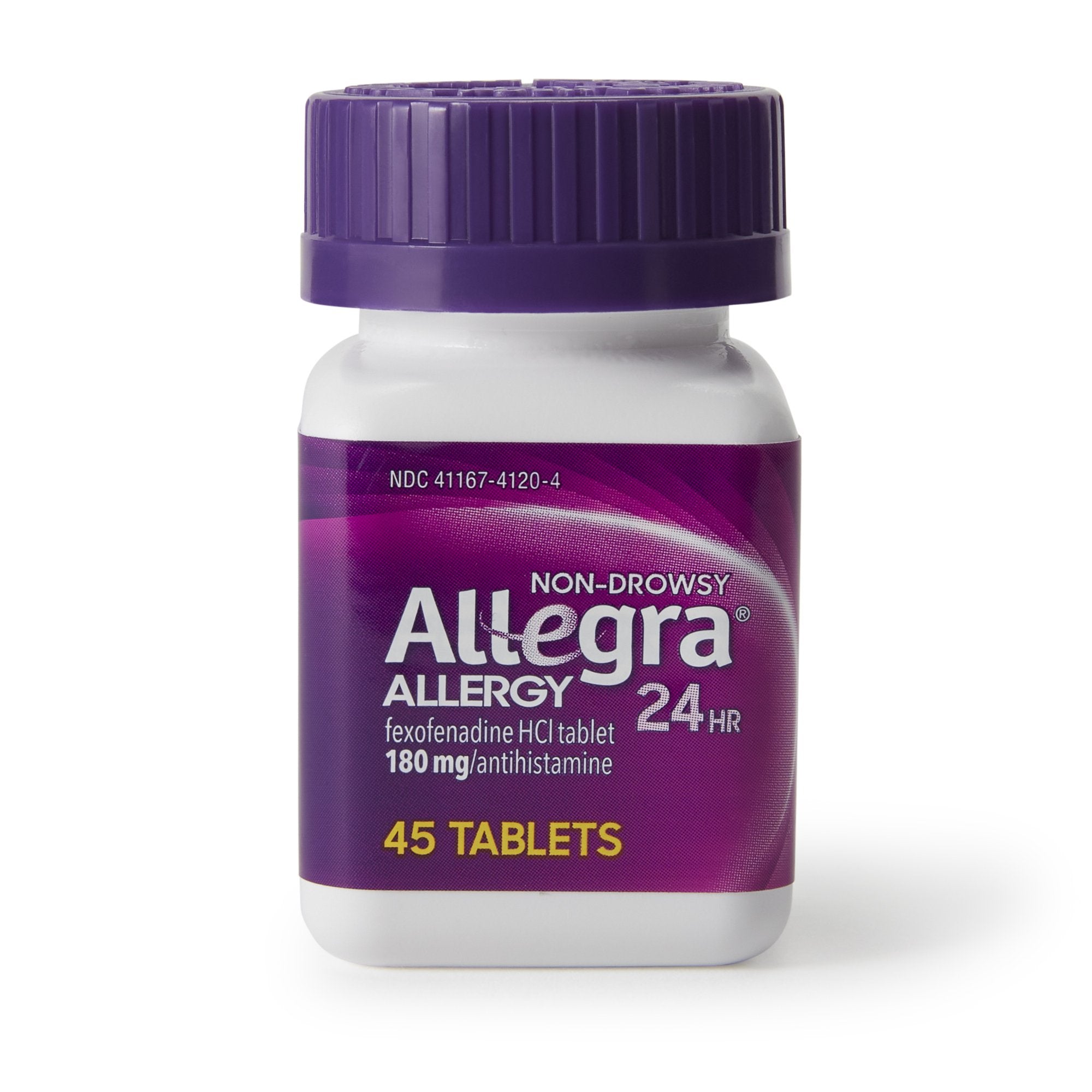 Allergy Relief Allegra 180 mg Strength Tablet 45 per Box