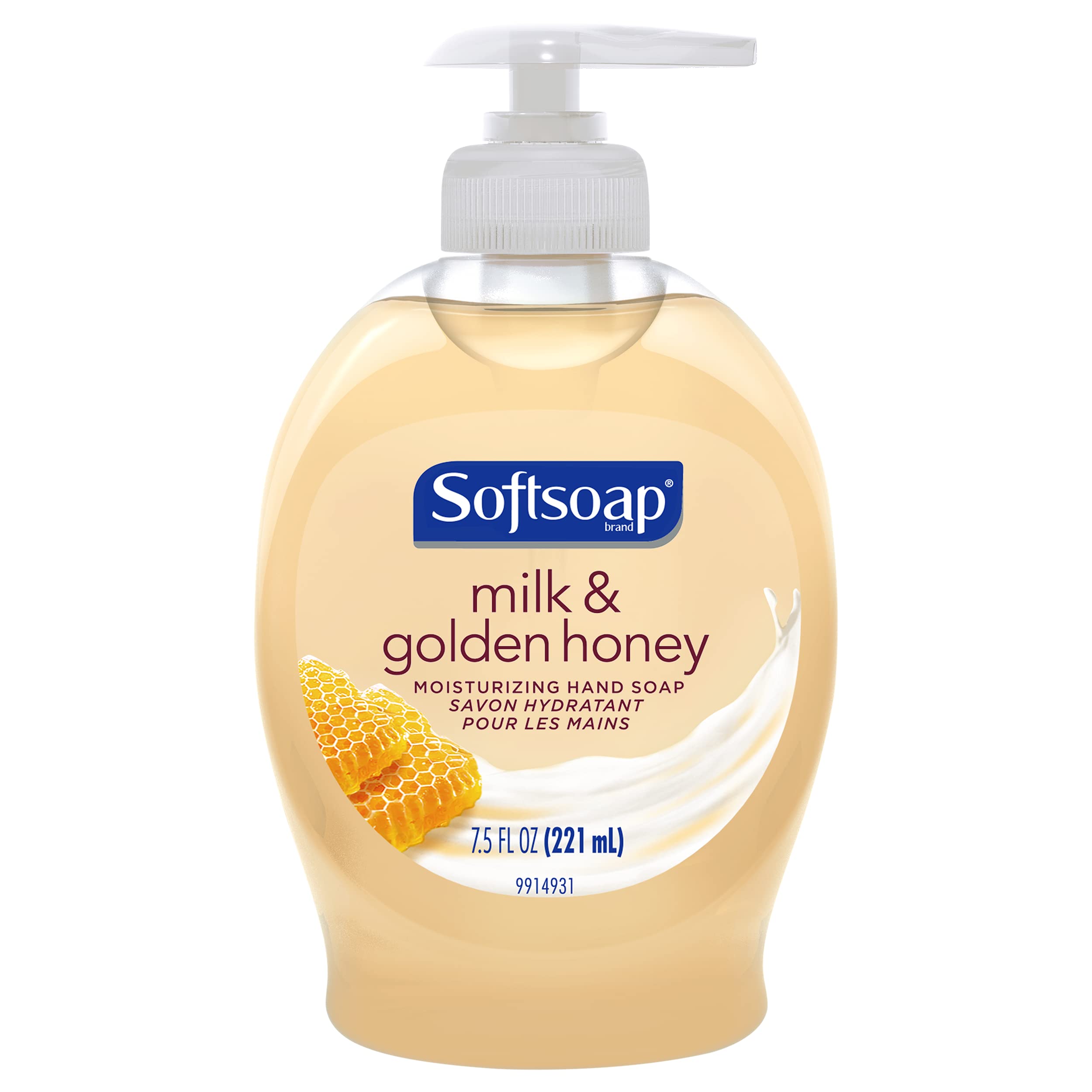 Softsoap Naturals Moisturizing Liquid Hand Soap, Milk & Honey - 7.5 fl oz