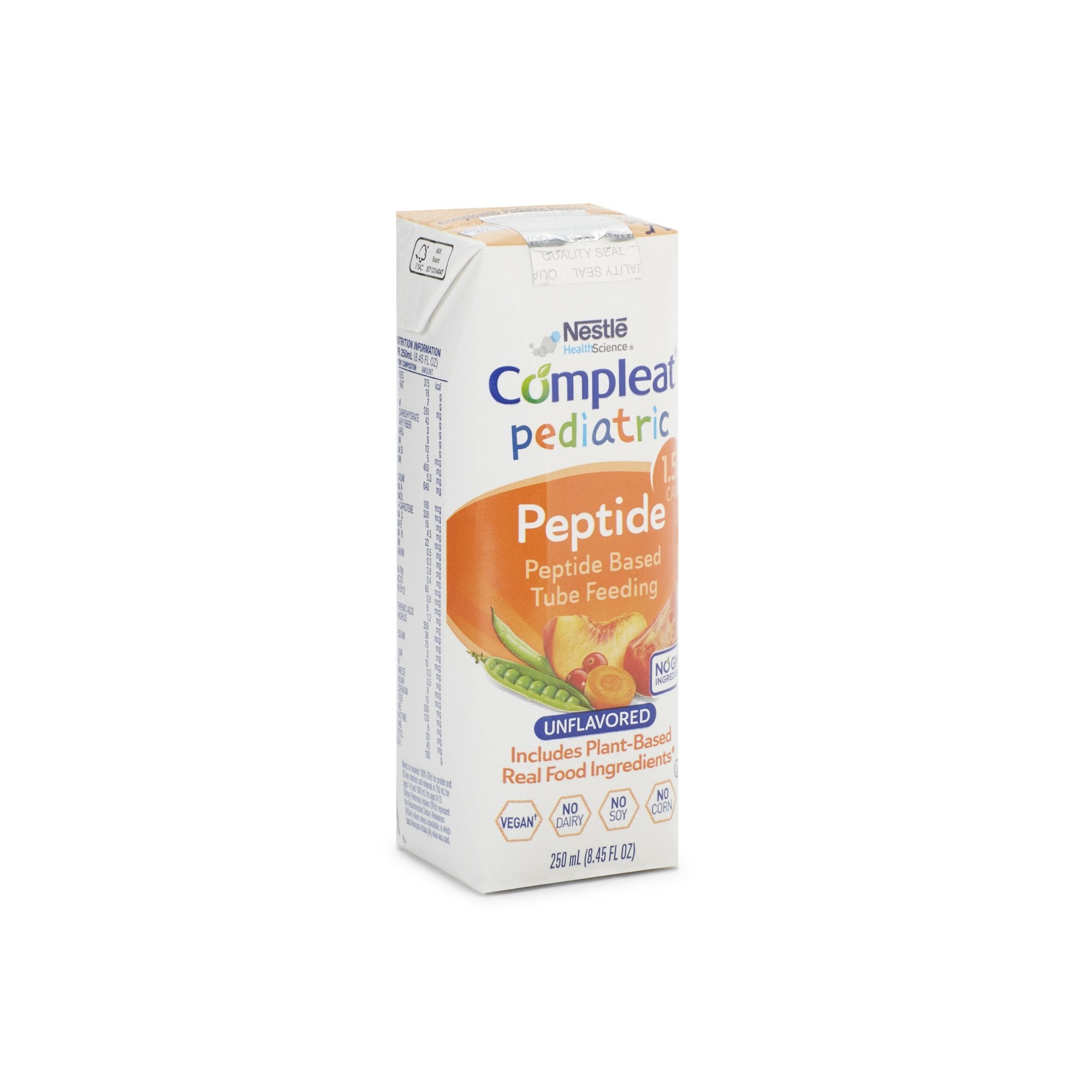 Pediatric Oral Supplement Compleat Peptide 1.5 8.45 oz. Carton Liquid Plant and Peptide Based