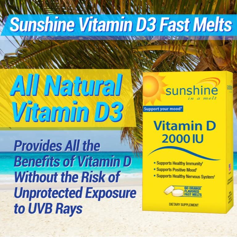 Windmill sunshine super vitamin D 2000 IU phased control dietary supplement tablets - 60 ea