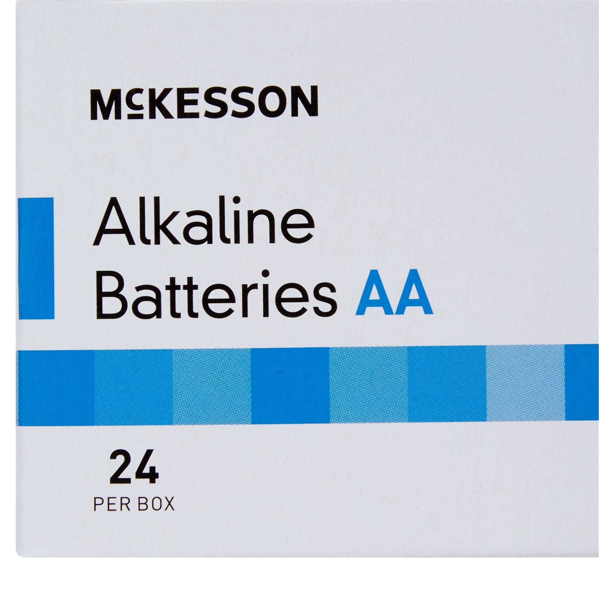 Alkaline Battery McKesson AA Cell 1.5V Disposable 24 Pack